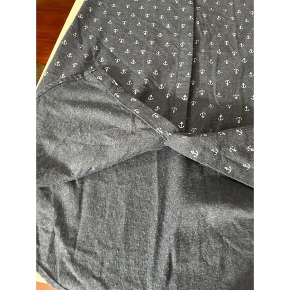 U.S. Polo Assn  Dress Womens Navy Shirt Anchor Pattern Logo Embroidery size S - Picture 8 of 8